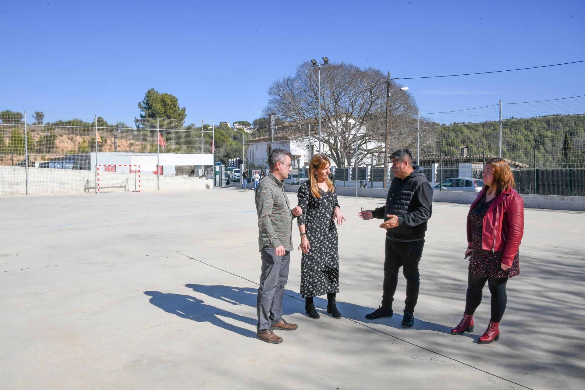 La pista esportiva de Can Mir de Rubí tindrà una coberta