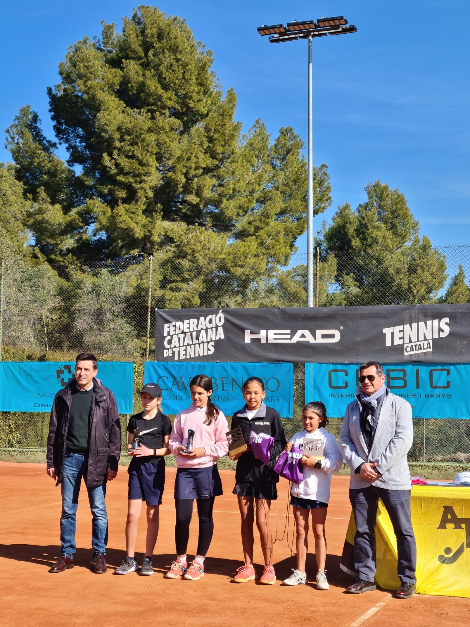 Marian Murzhura, campiona de l'Open Catalonia sub-12