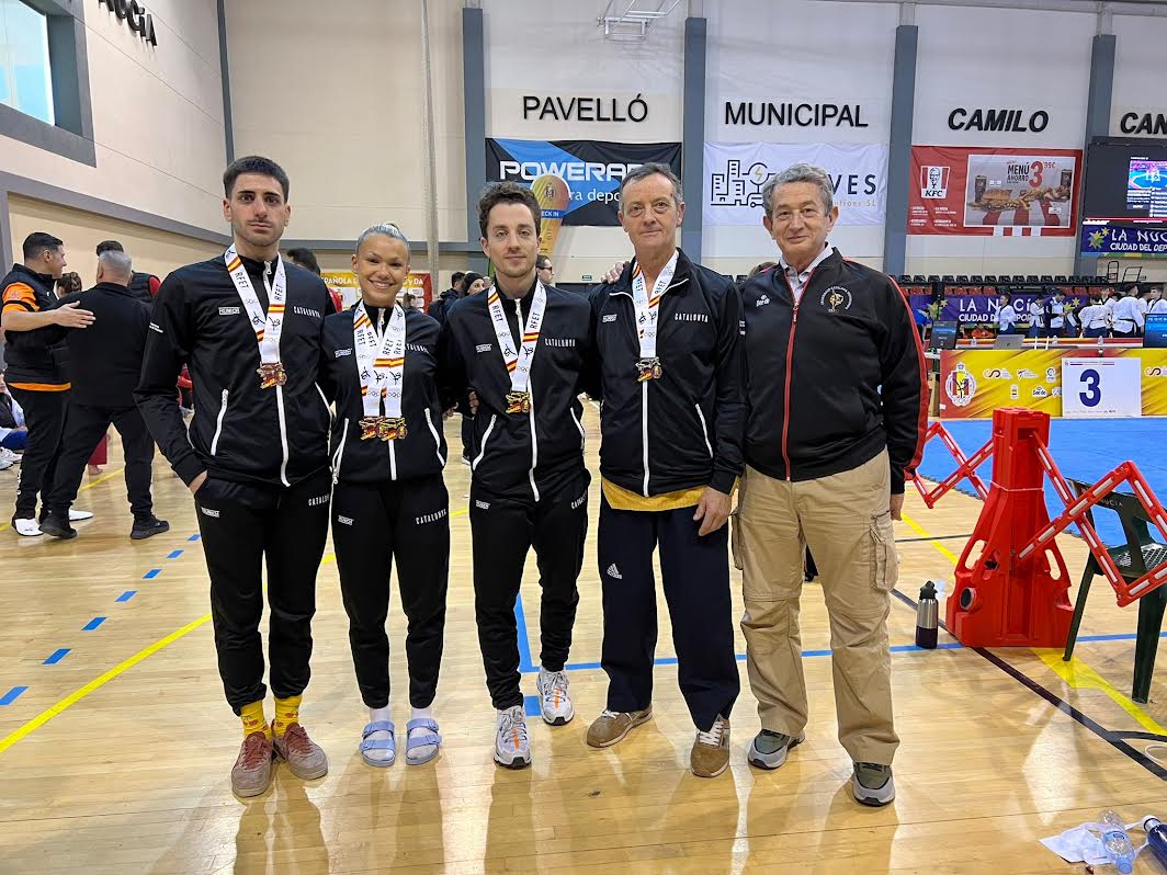 Quatre medalles per al Cos Olímpic al Campionat d'Espanya de poomsae