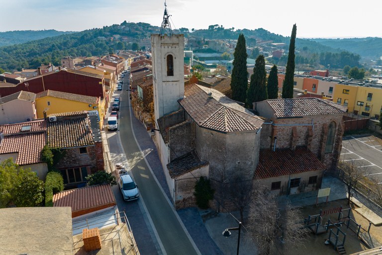 Els carrers Major i Sant Martí de Viladecavalls, acabats