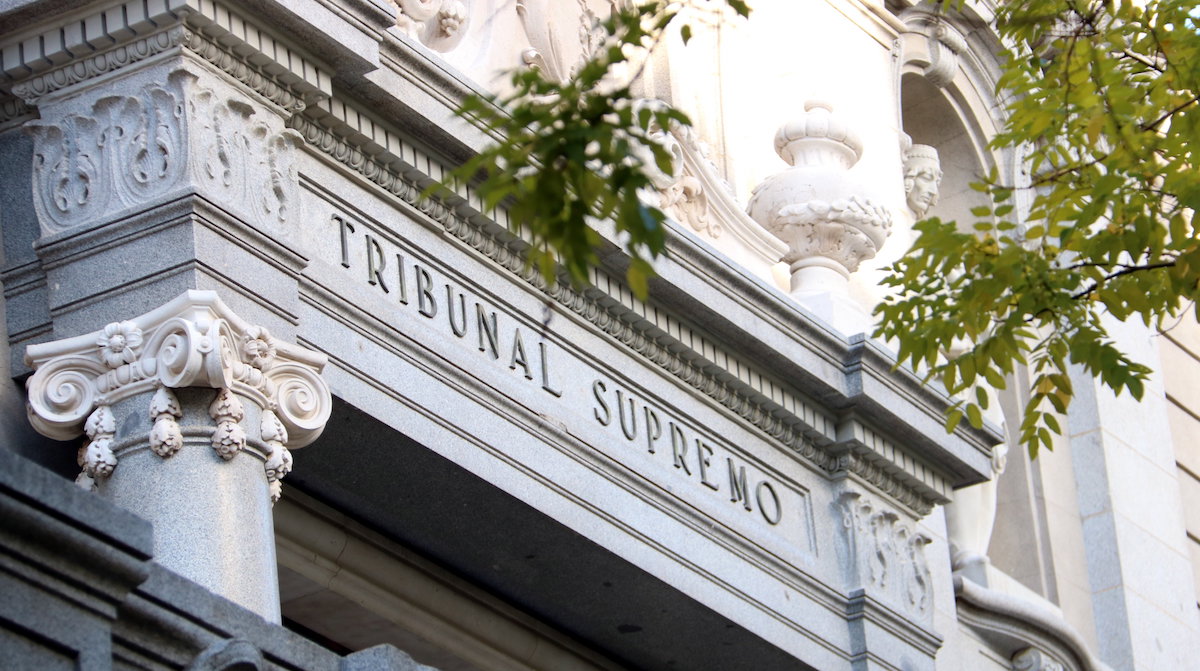 El TS veu legal que el propietari d'un edifici pengés una pancarta en una escola de Sabadell que no pagava lloguer