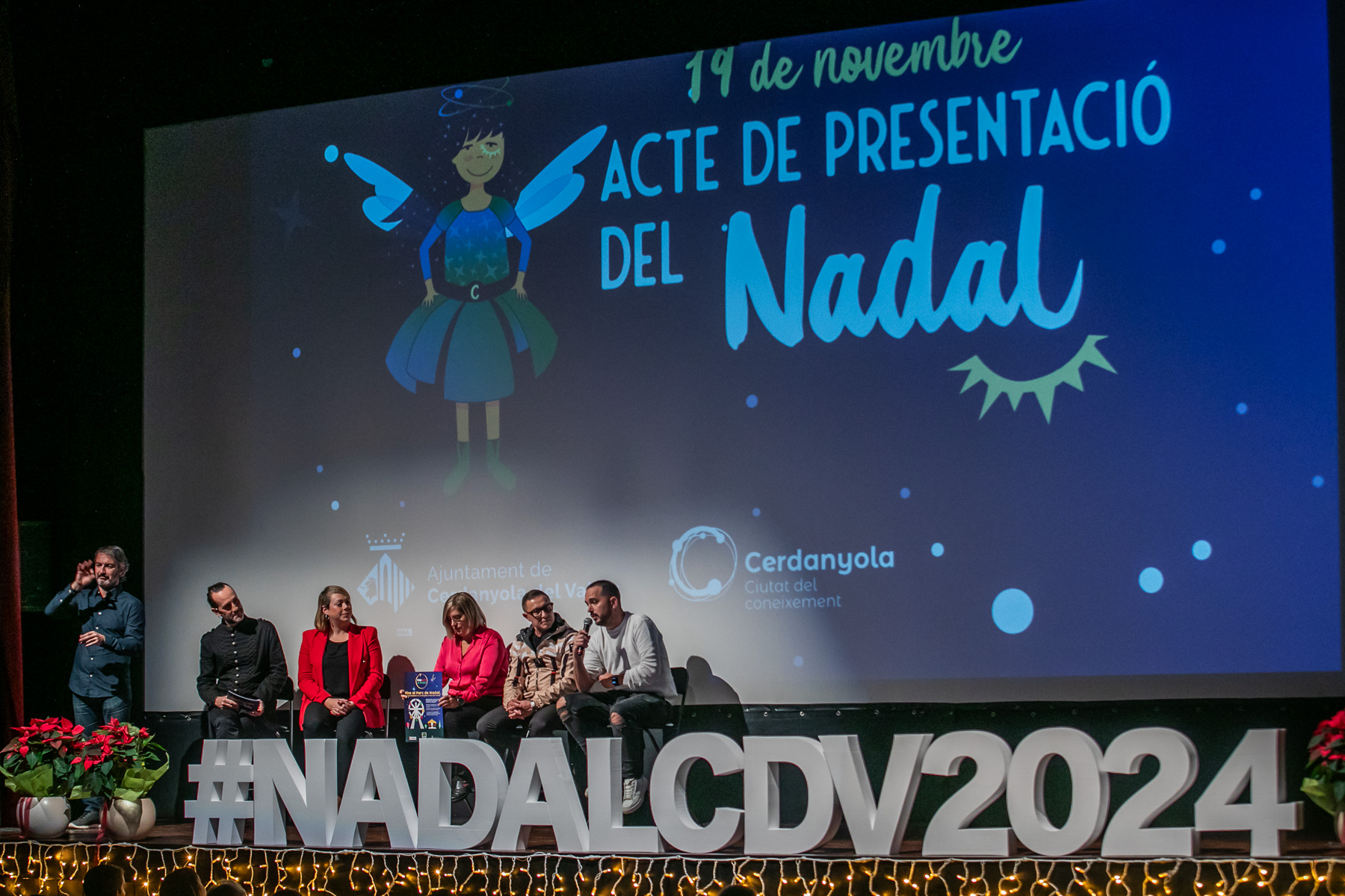 Miki Núñez i Gisela, veus del Nadal a Cerdanyola