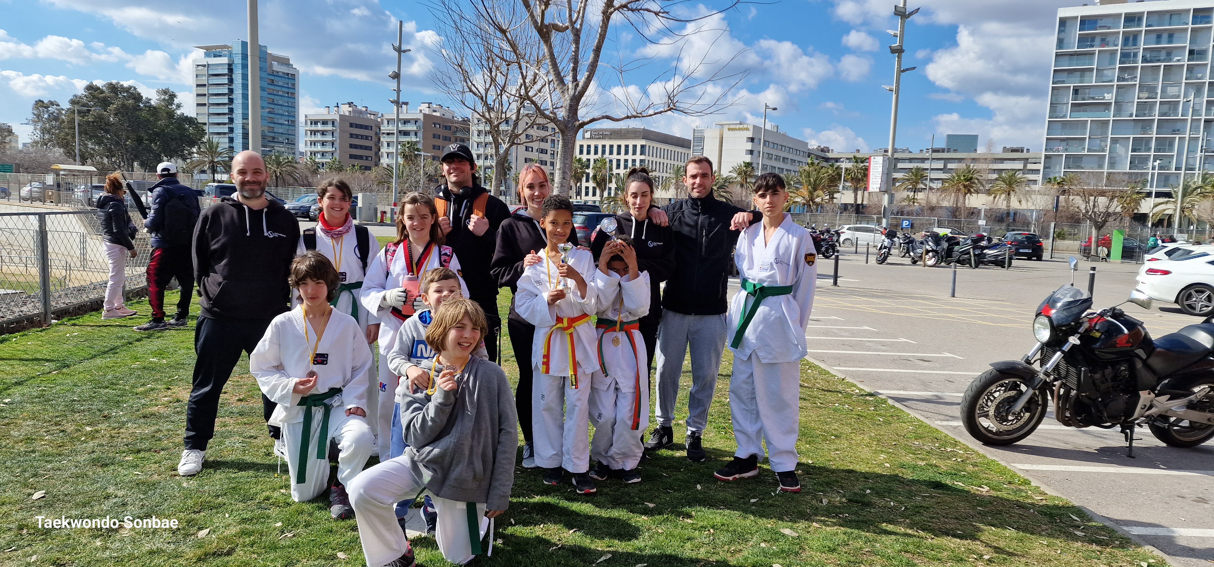 Quatre medalles del Taekwondo Sonbae en el campionat català