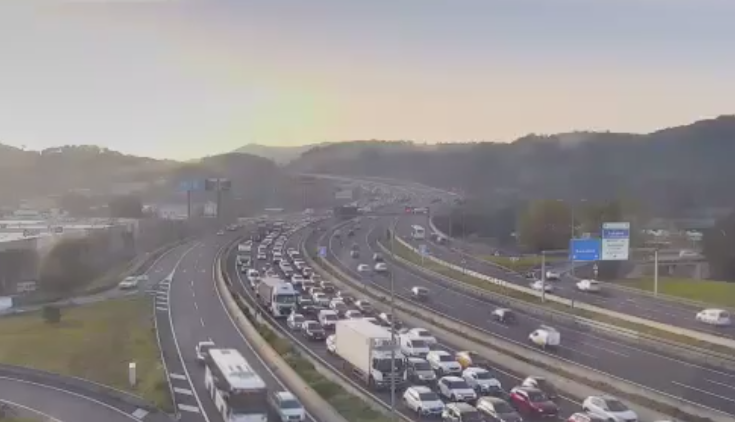 Retenció a la C-58 per un accident en direcció a Sabadell - 