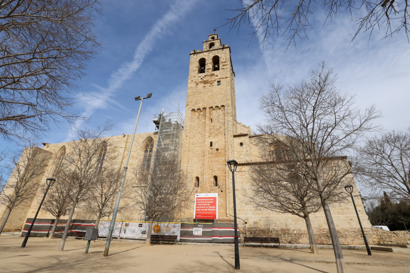 La reforma del monestir de Sant Cugat obrirà espais al públic