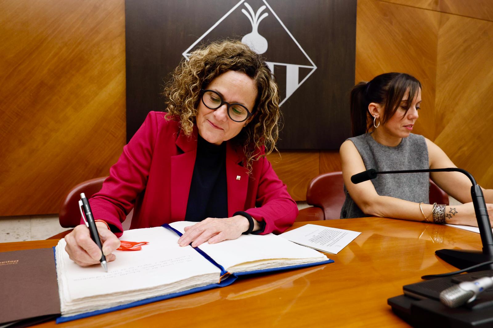 Consellera Sònia Hernández: 
