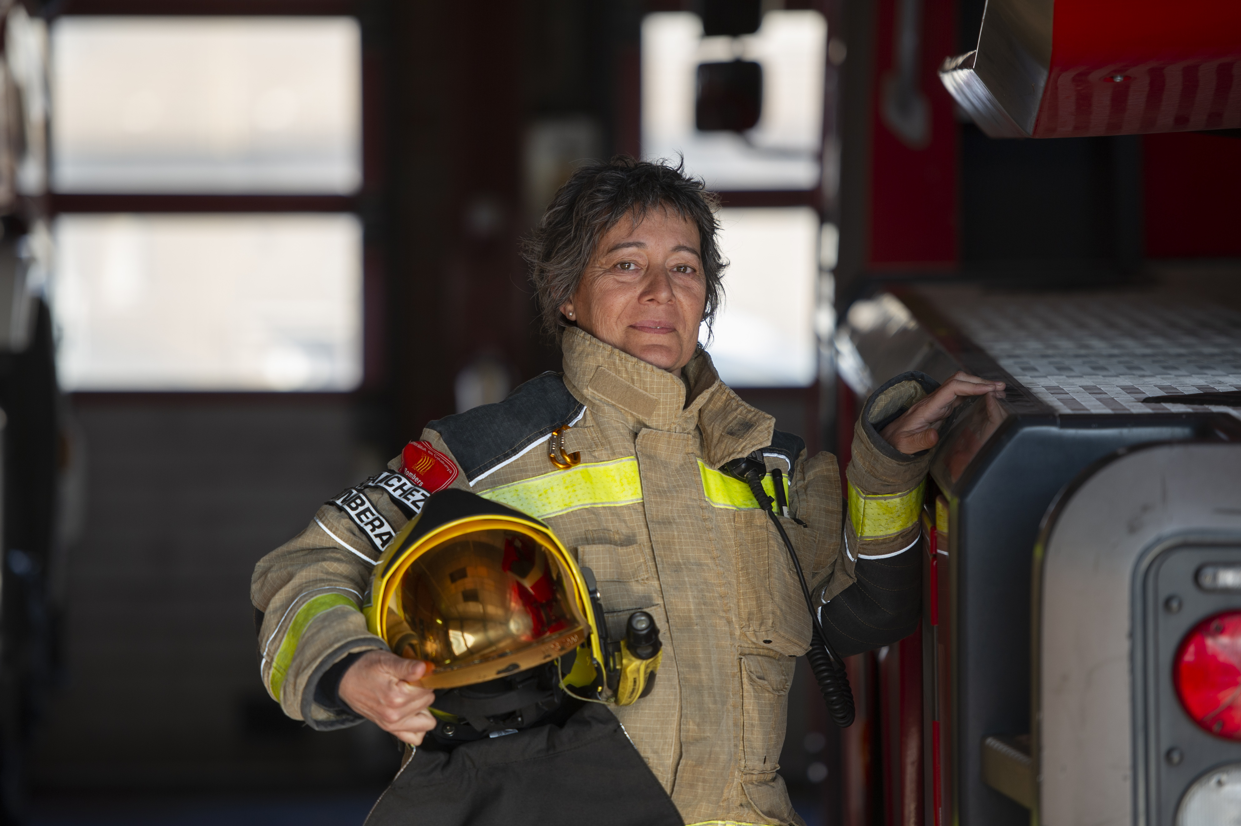 Aquesta dona és l'única bombera de Terrassa