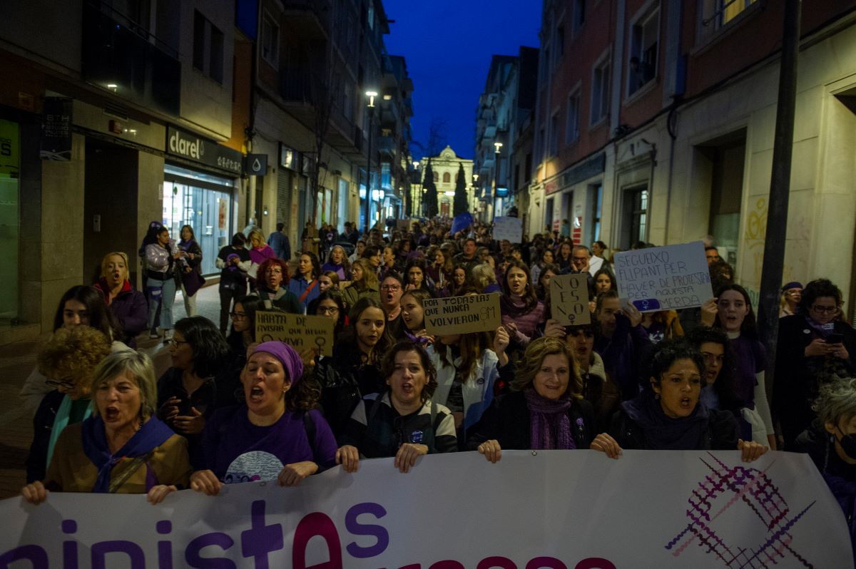 El feminisme treu múscul el 8M, malgrat la fractura en blocs