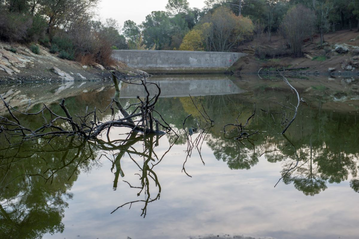 Al llac petit (i sec) i al sol solet