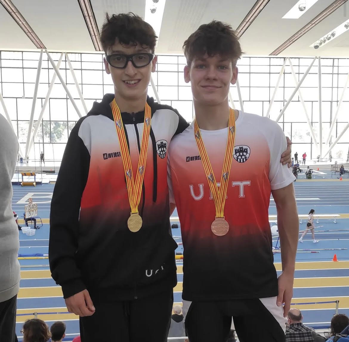 La UA Terrassa es penja tres medalles al Català sub-16