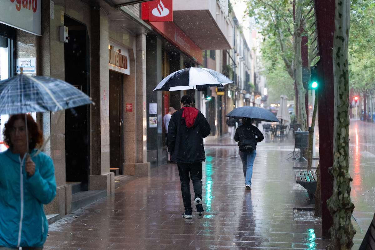 Avís per intensitat de pluja a Sabadell aquest diumenge