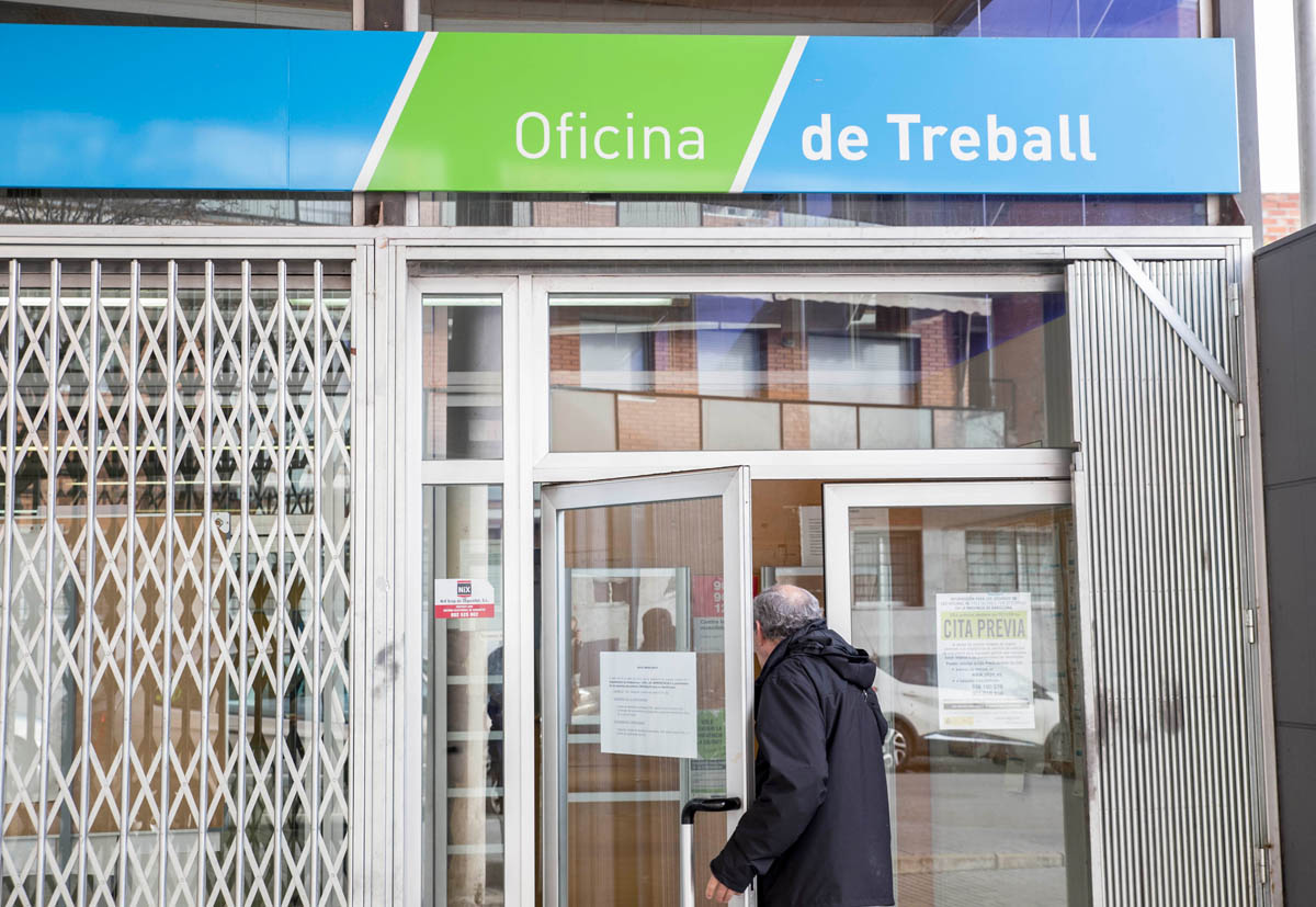 El pes de l’atur de llarga durada a Terrassa, a nivells precovid