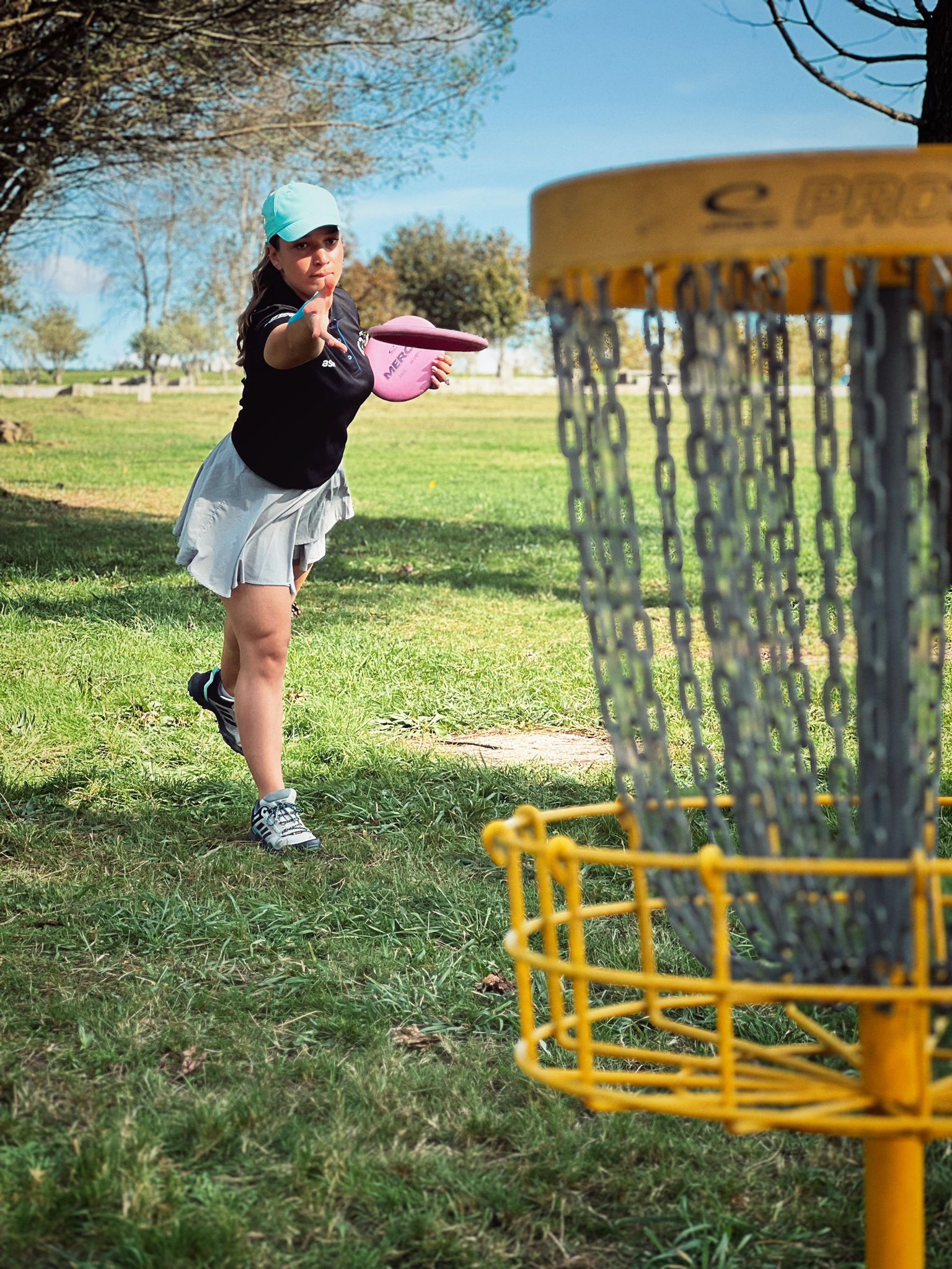 Carla Martín, campiona d'Espanya de disc golf per tercer any consecutiu
