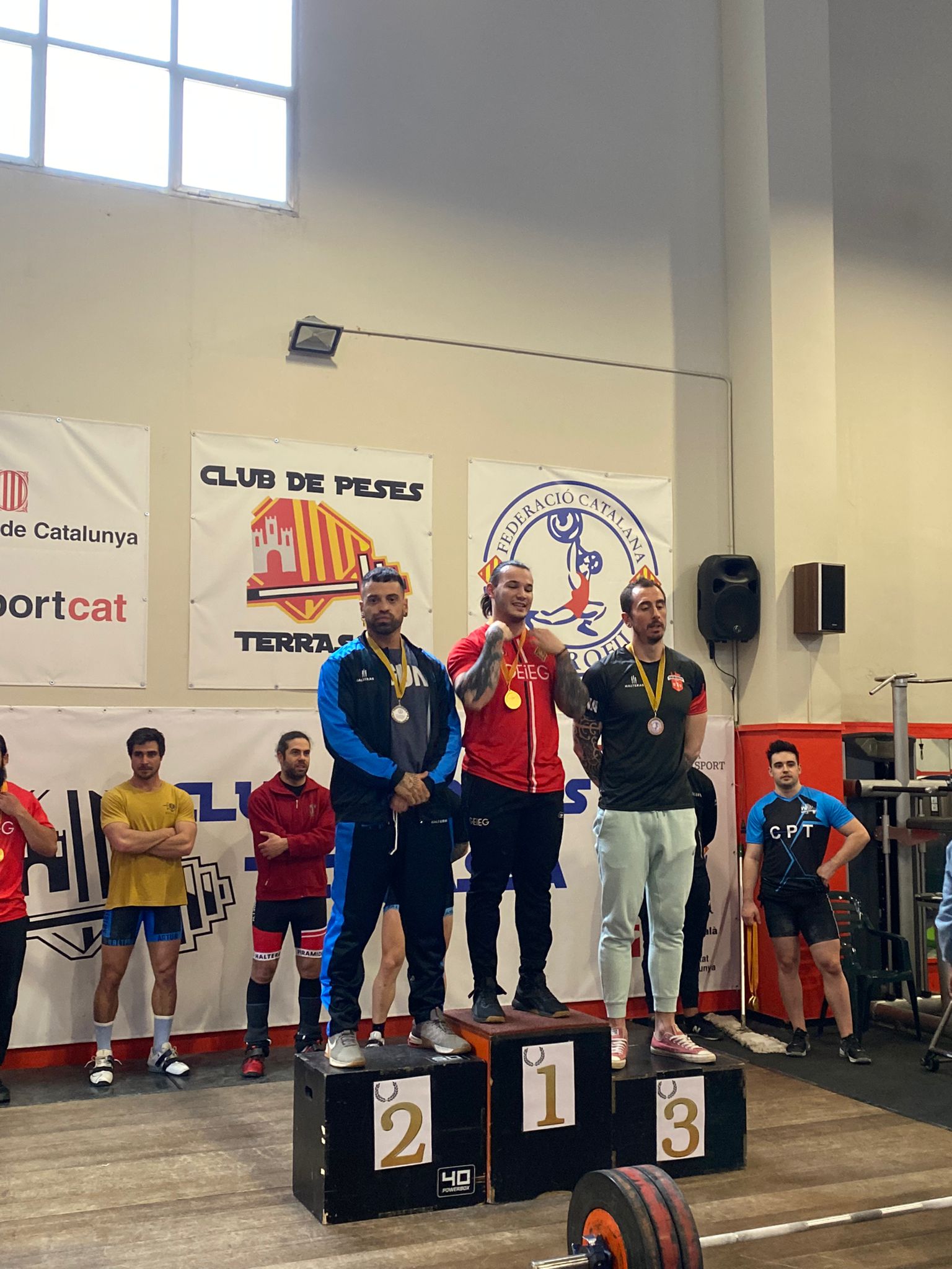 El CP Terrassa suma 24 podis en el Campionat de Catalunya d'halterofília