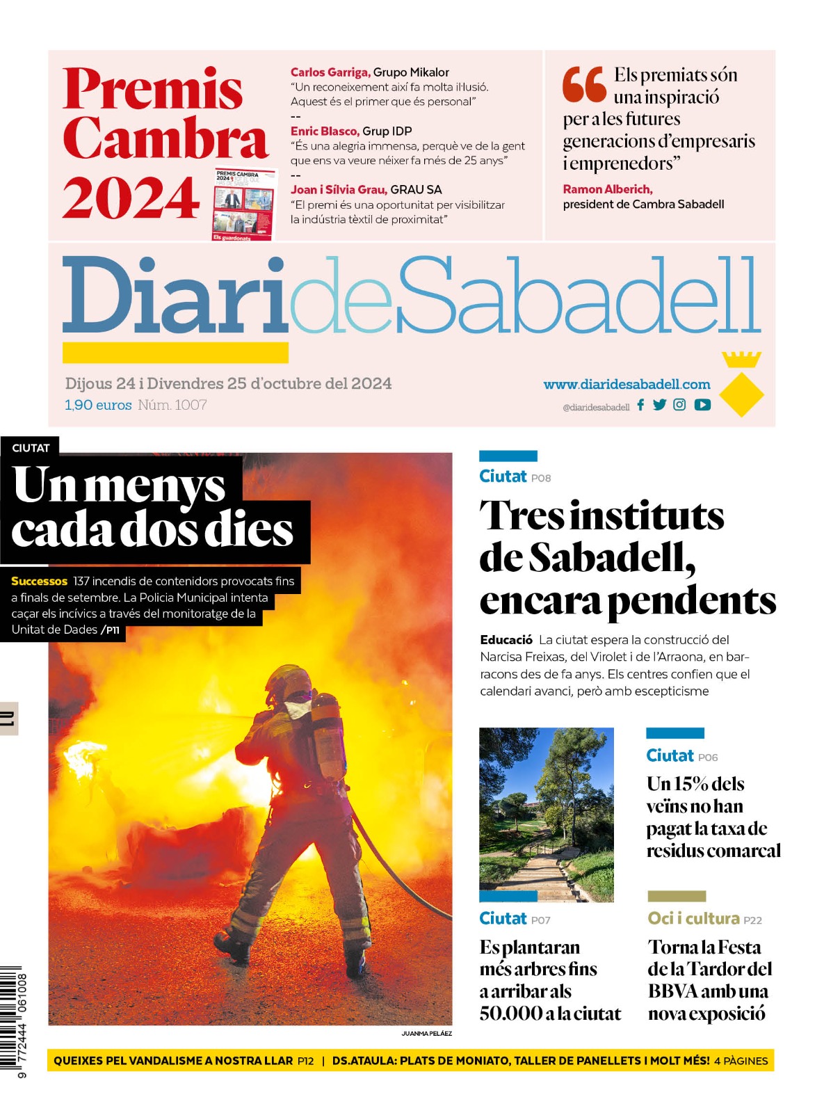 Les notícies més destacades del dia a Sabadell