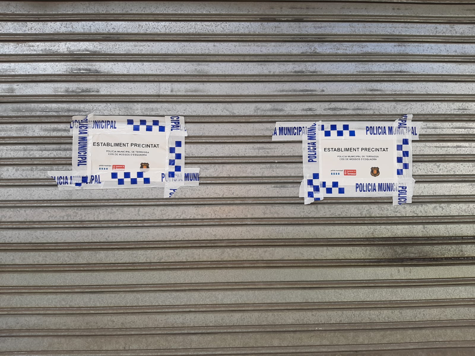 Un bar precintat i un detingut per tràfic de cocaïna a Terrassa