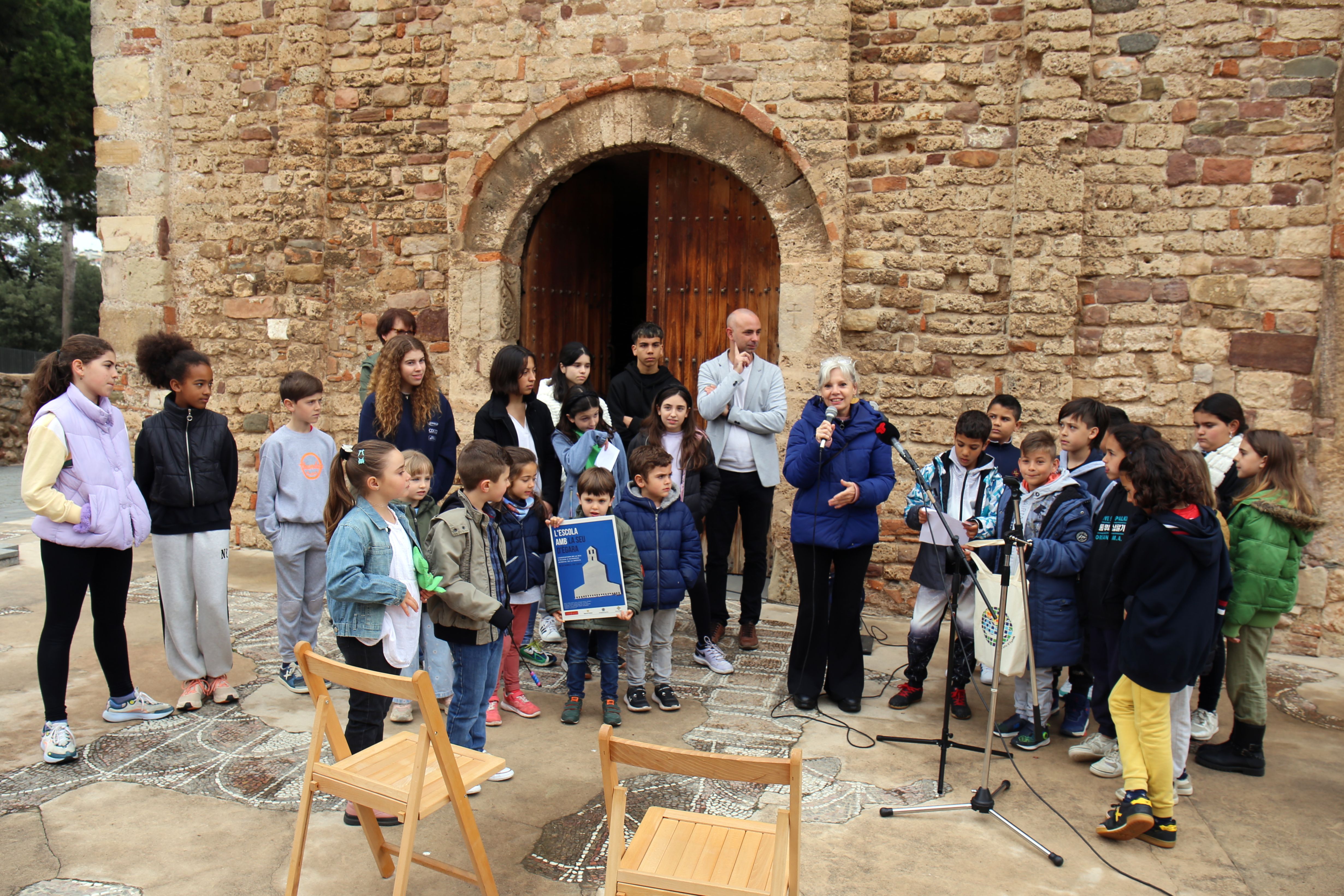 Els infants tornaran a ser promotors de la candidatura de la Seu d'Ègara a Patrimoni de la Unesco