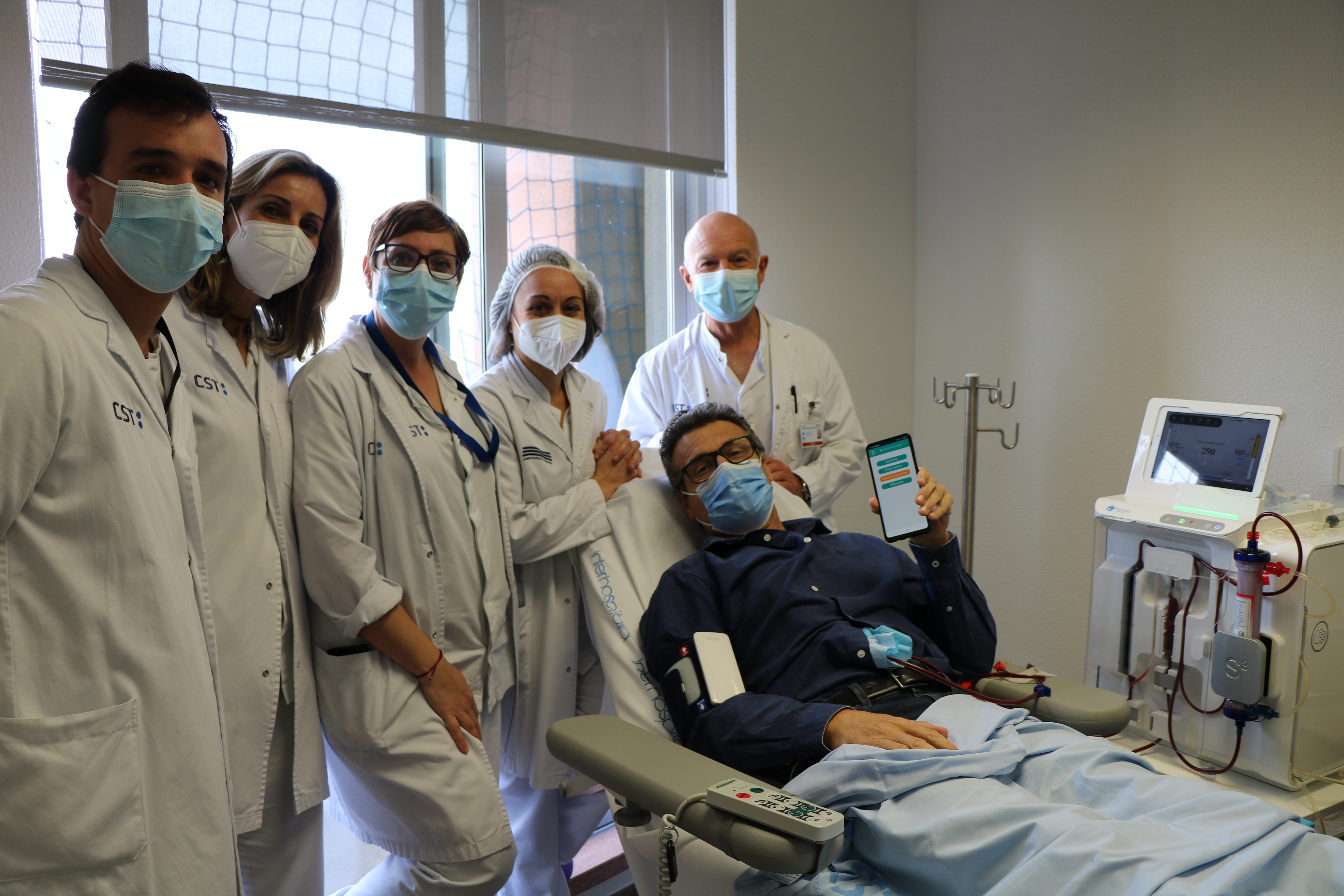 El CST incorpora una app per controlar la diàlisi a domicili