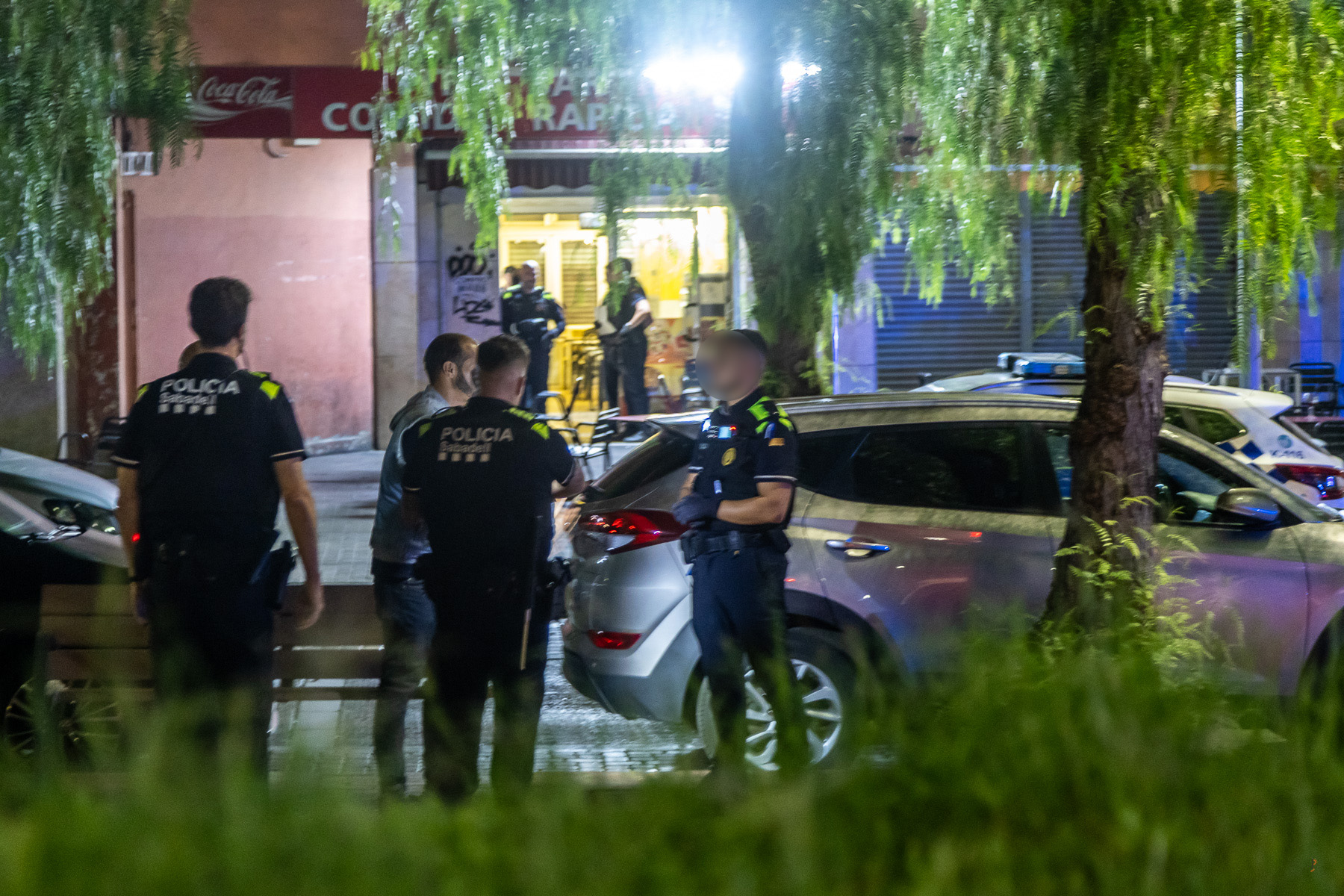 Baralla en un bar de Sabadell