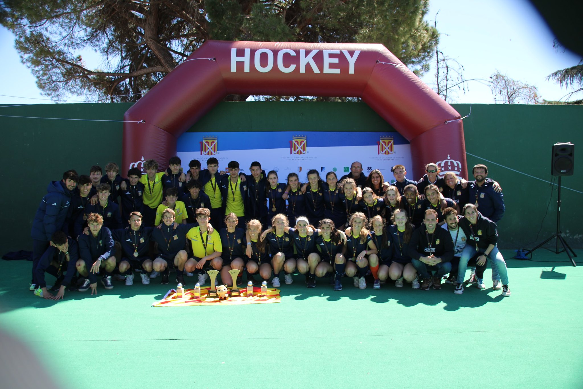 Doblet de les seleccions catalanes a l'Autonòmic sub-16 de hockey