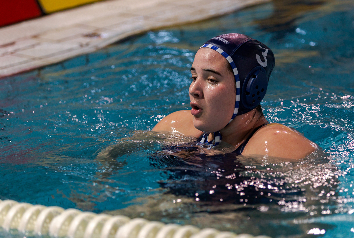 Camus, Peña i Leitón, amb la selecció espanyola de waterpolo