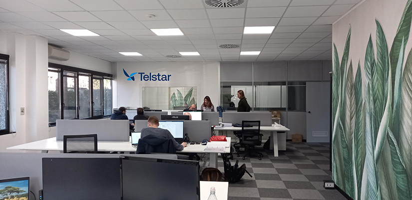 L'empresa d'Azbil Telstar a Itàlia agafa el nom del grup i canvia de ciutat