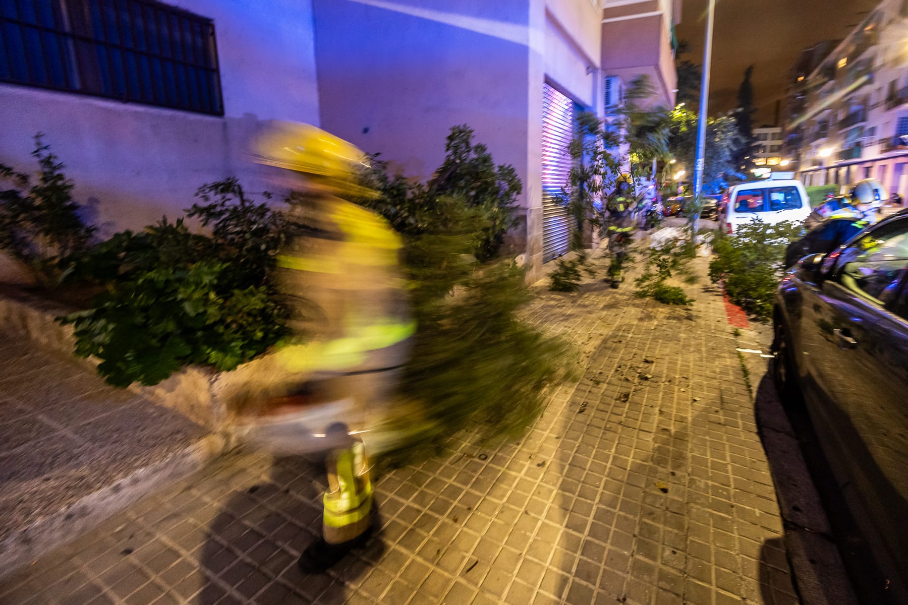 Sabadell, en alerta per fort vent