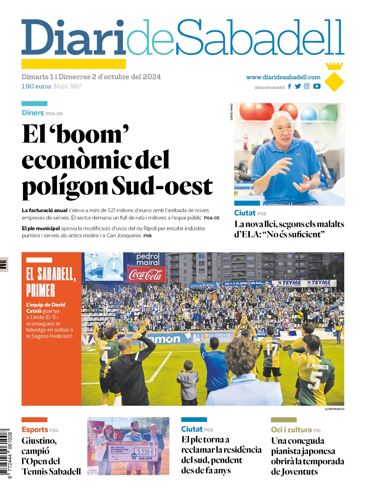 Les notícies més destacades del dia a Sabadell