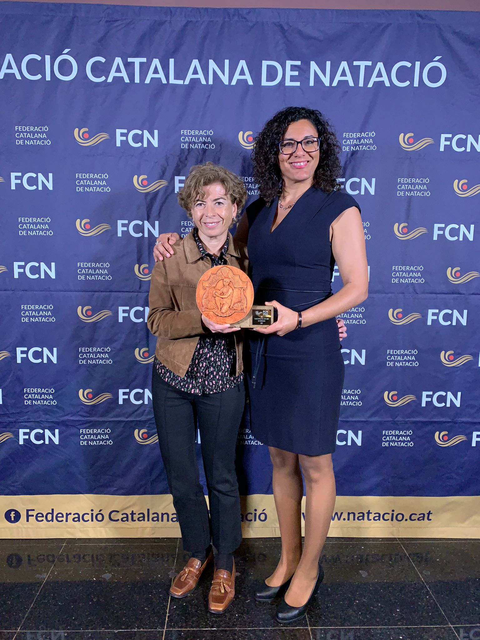 El CN Terrassa, premiat a la Diada de la Natació Catalana