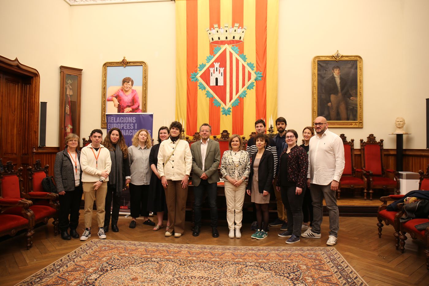 Una delegació d'un ajuntament francès visita Terrassa