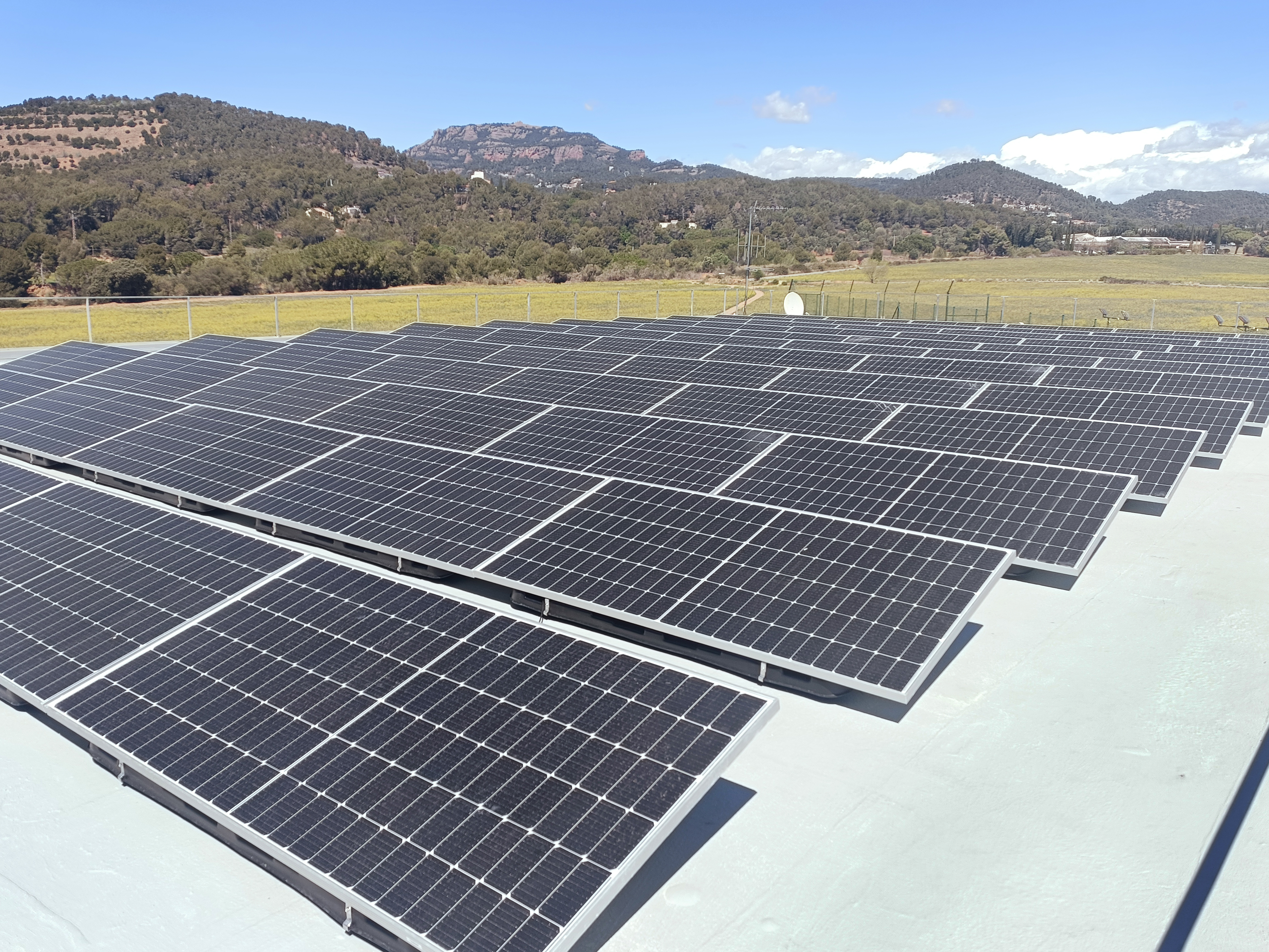 Més de 150 plaques solars al Club Egara de Terrassa