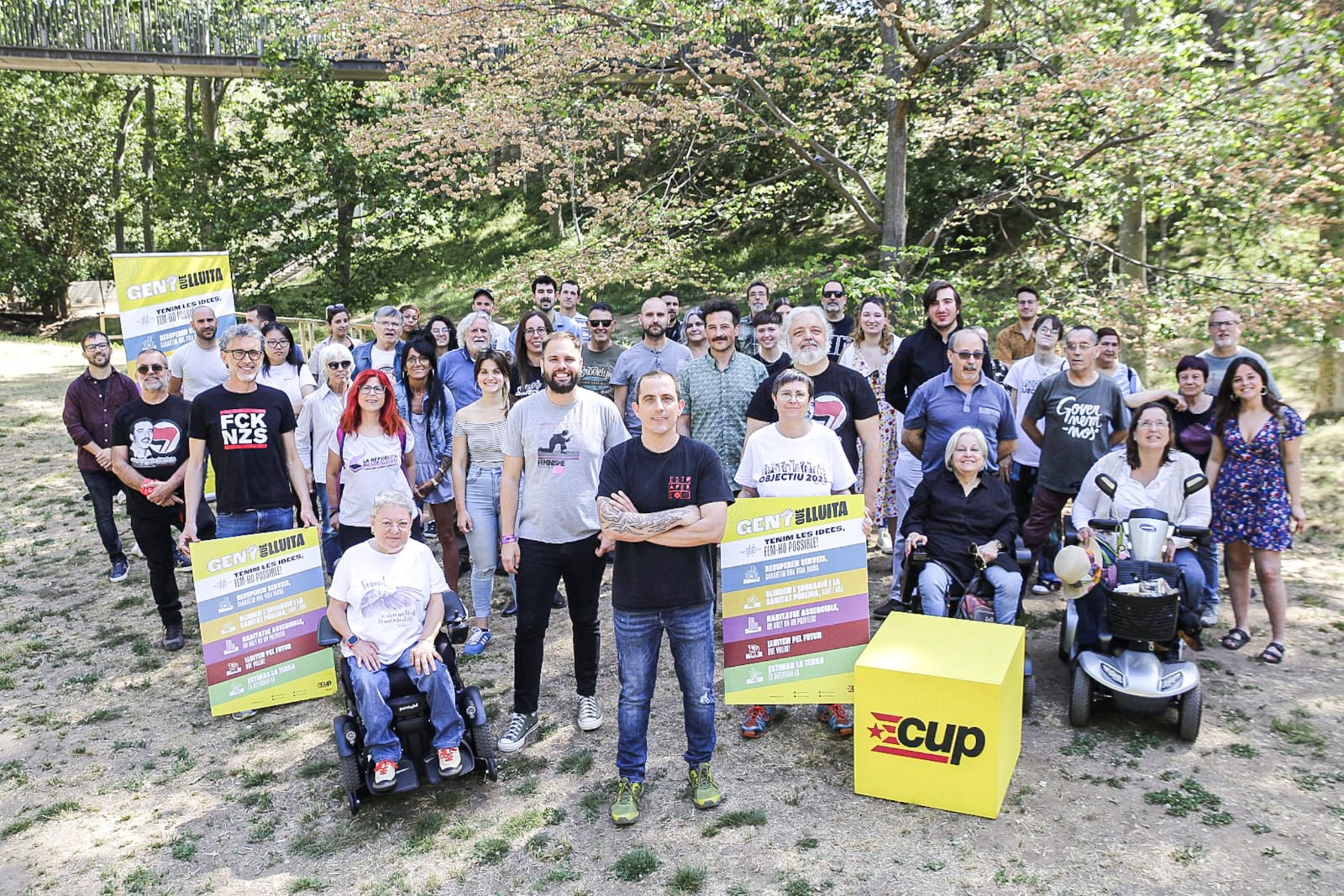 La CUP presenta un equip que 