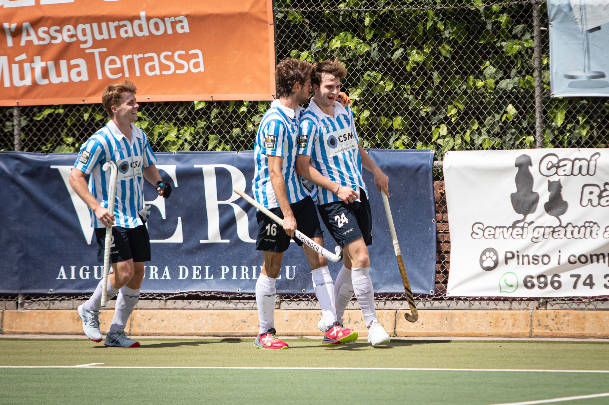 Victòria de l'Egara i derrotes del CD Terrassa i l'Atlètic a la lliga masculina