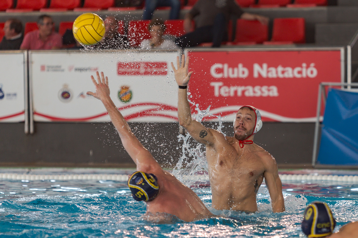 Adrià Delgado, màxim golejador de la lliga regular de waterpolo