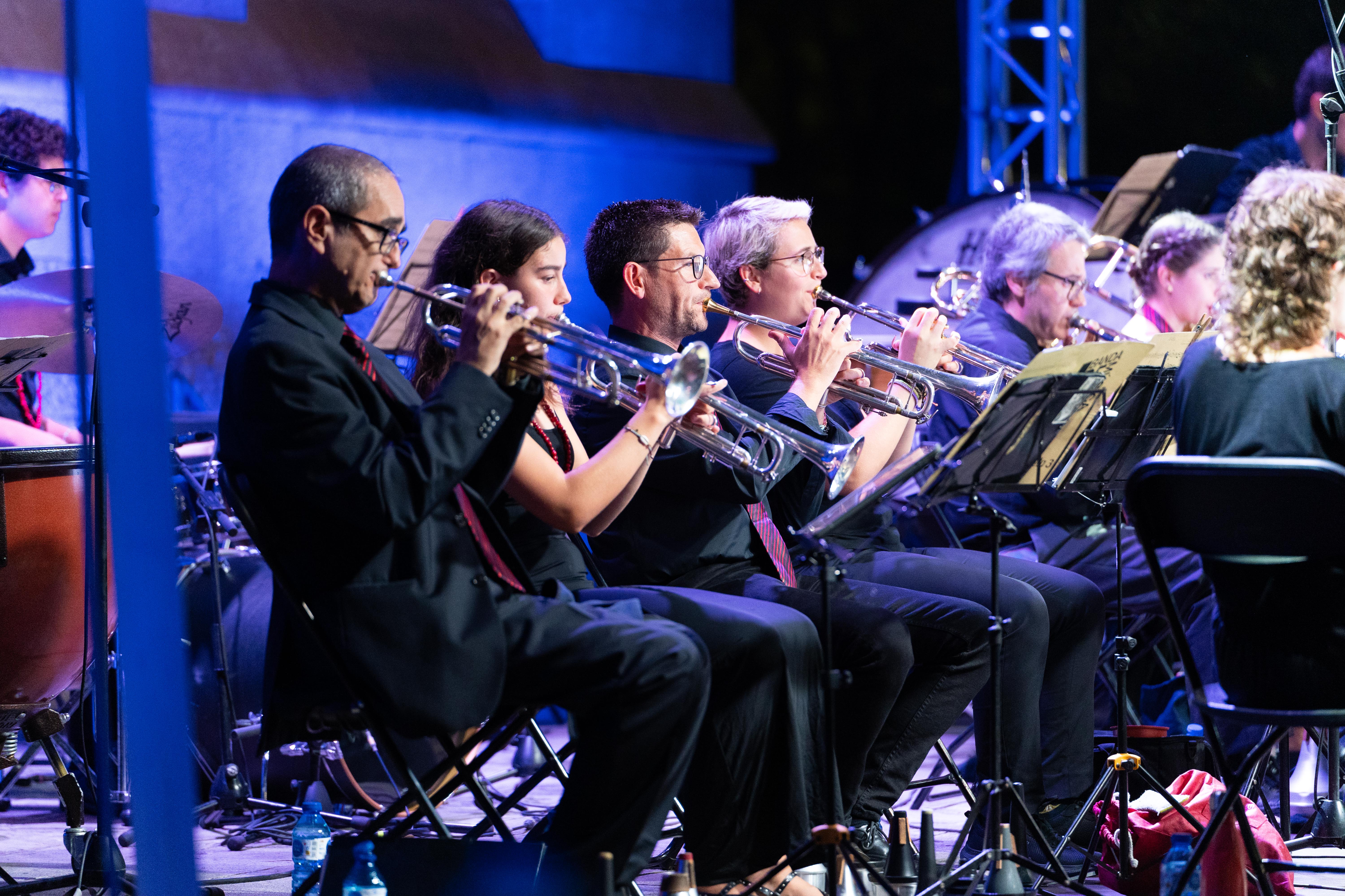 La Banda de Música de Sabadell torna a omplir Sant Roc per Festa Major
