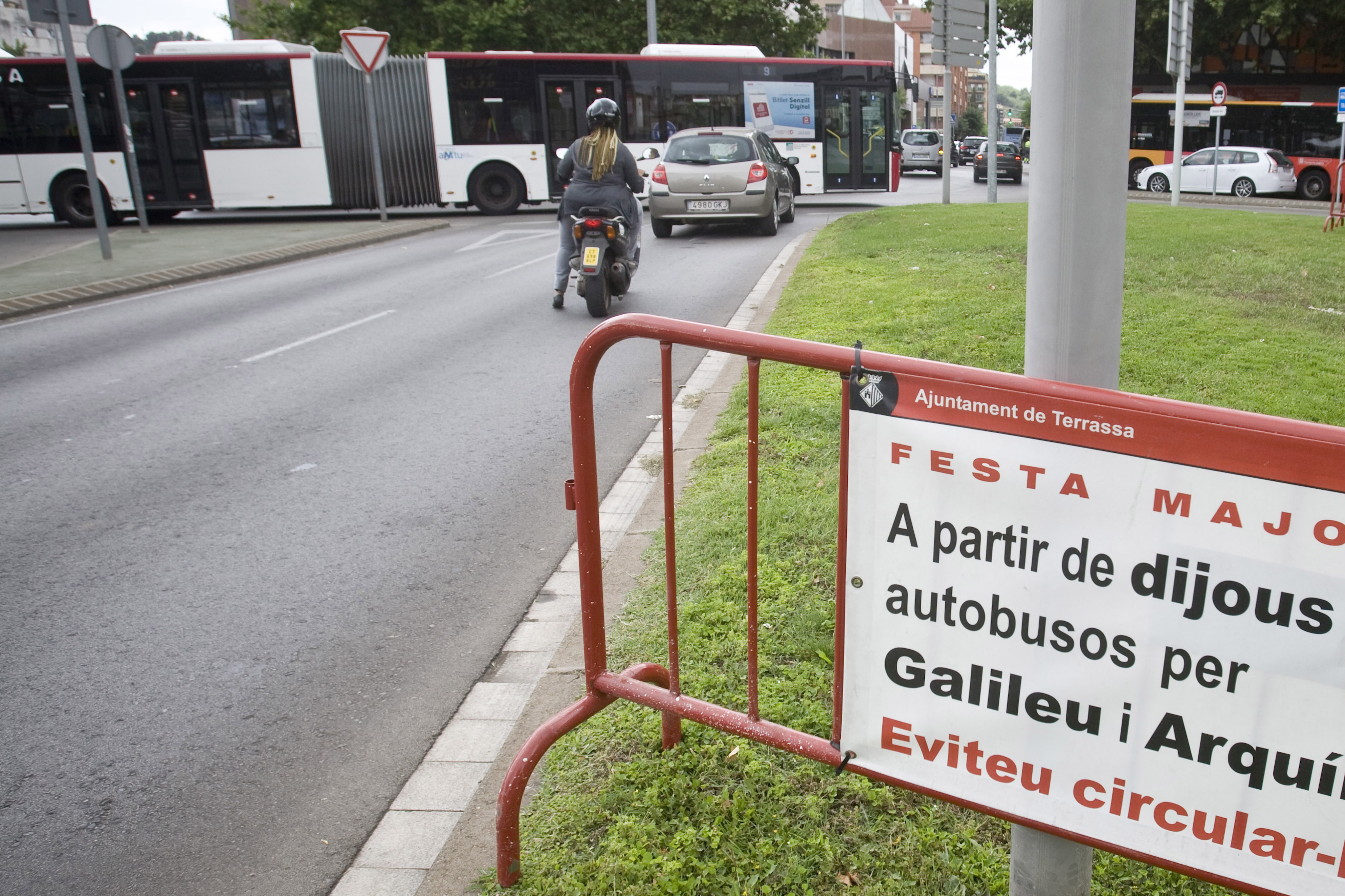 Aquests són els talls de trànsit per la Fira Modernista de Terrassa