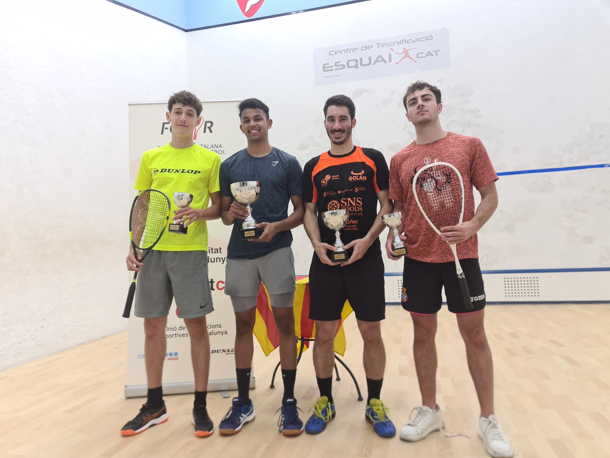 Velavan Senthilkumar guanya el Ciutat de Terrassa d'esquaix