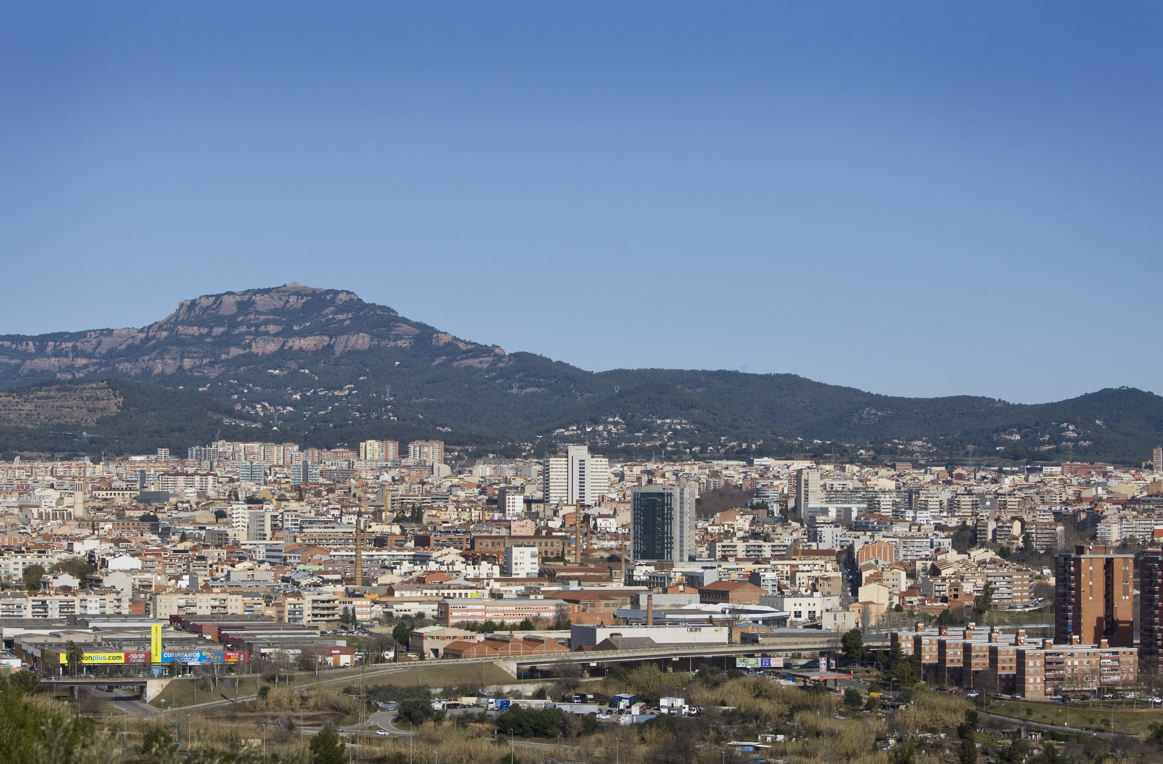 Cel clar a Terrassa