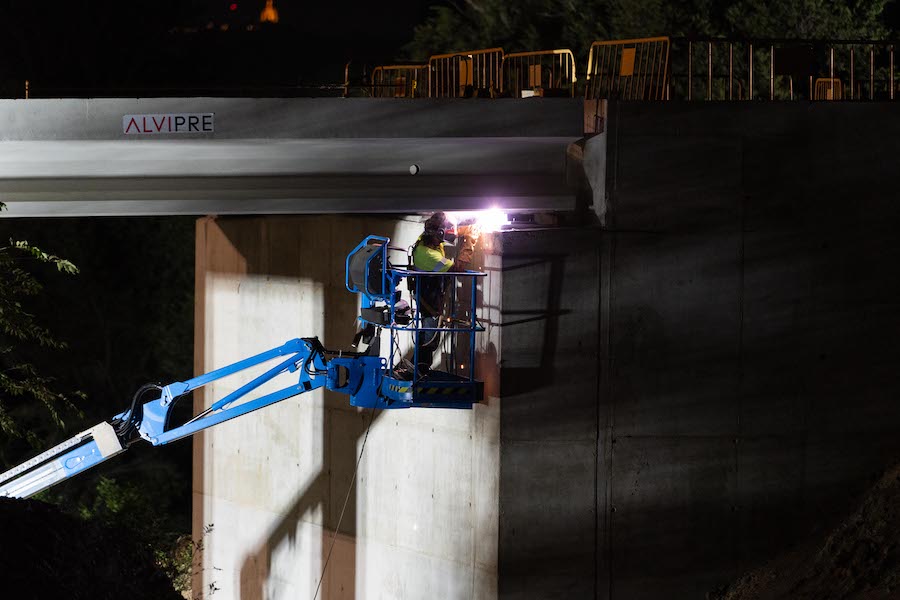 Cinc curiositats que has de saber del pont del Portal Sud, ja construït - 