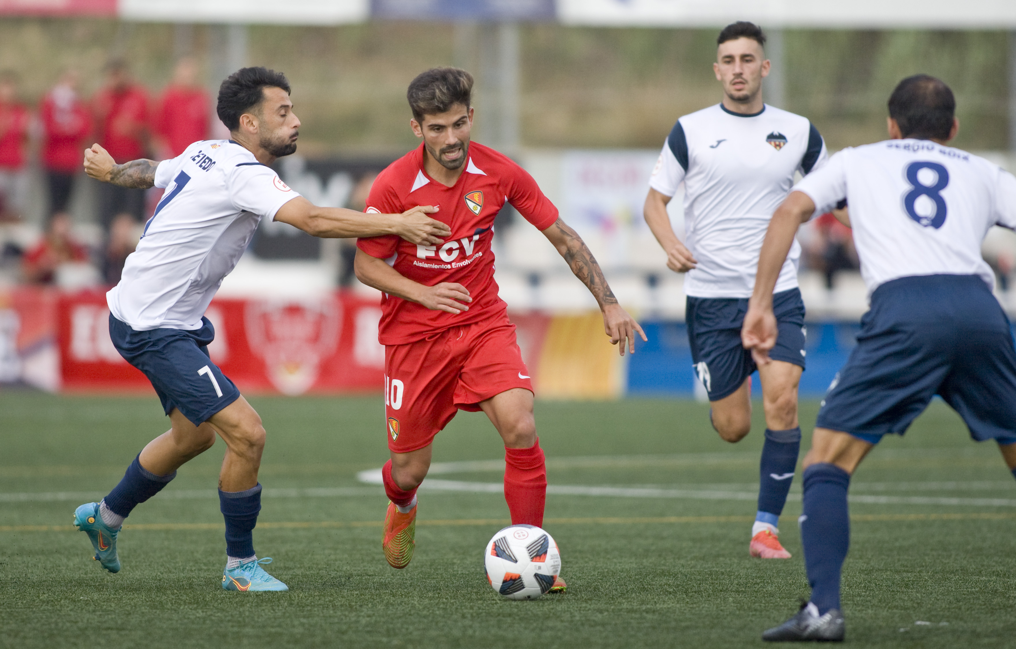 Reunió del Terrassa FC amb Adri Lledó per negociar la renovació