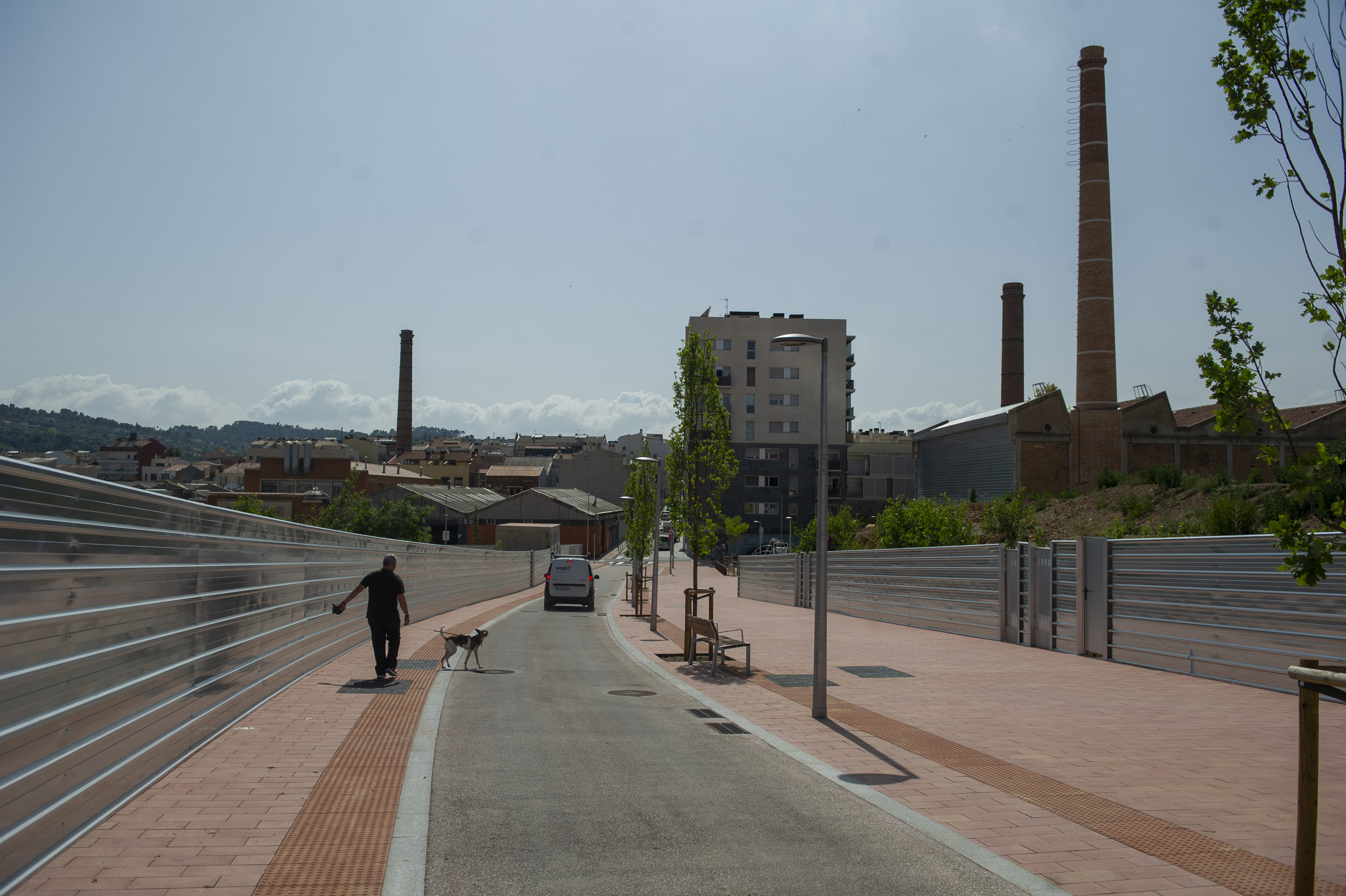 Ja s'ha obert el vial que travessa el sector Sala i Badrinas