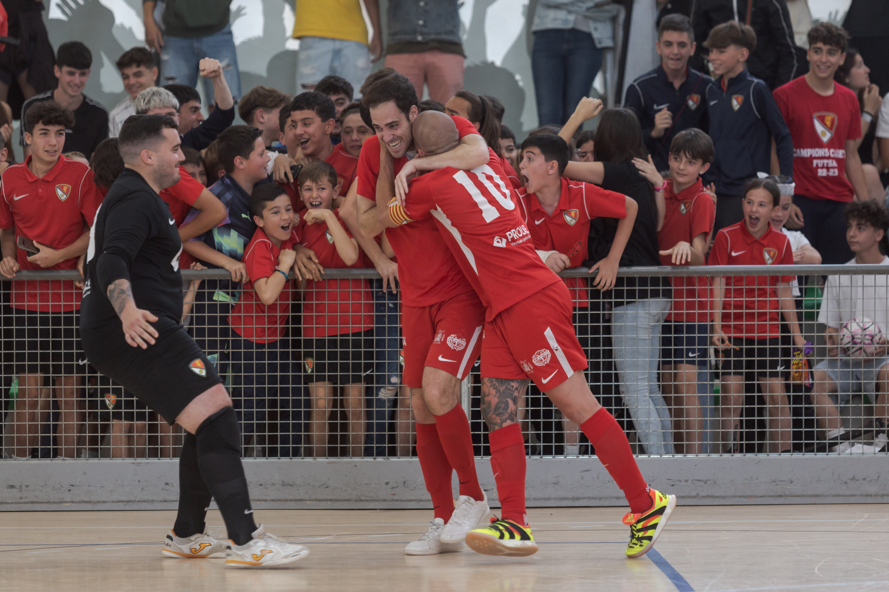 El Terrassa FC de futbol sala es proclama campió de lliga