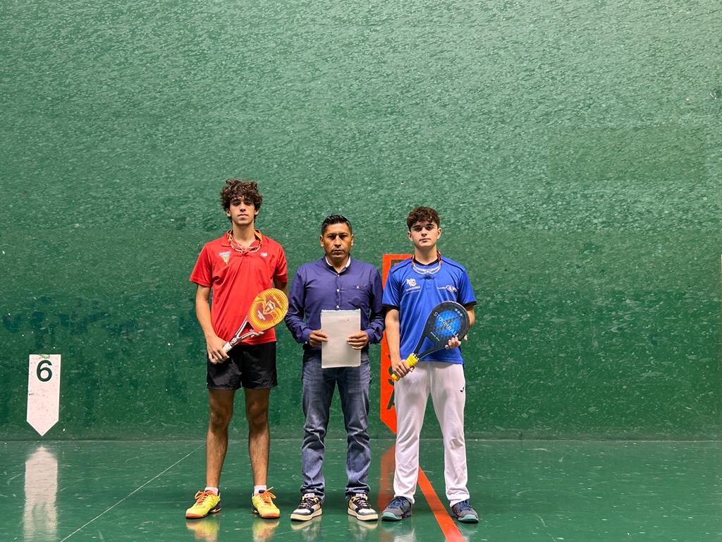 Biel Vaghi, campió de Catalunya de paleta goma
