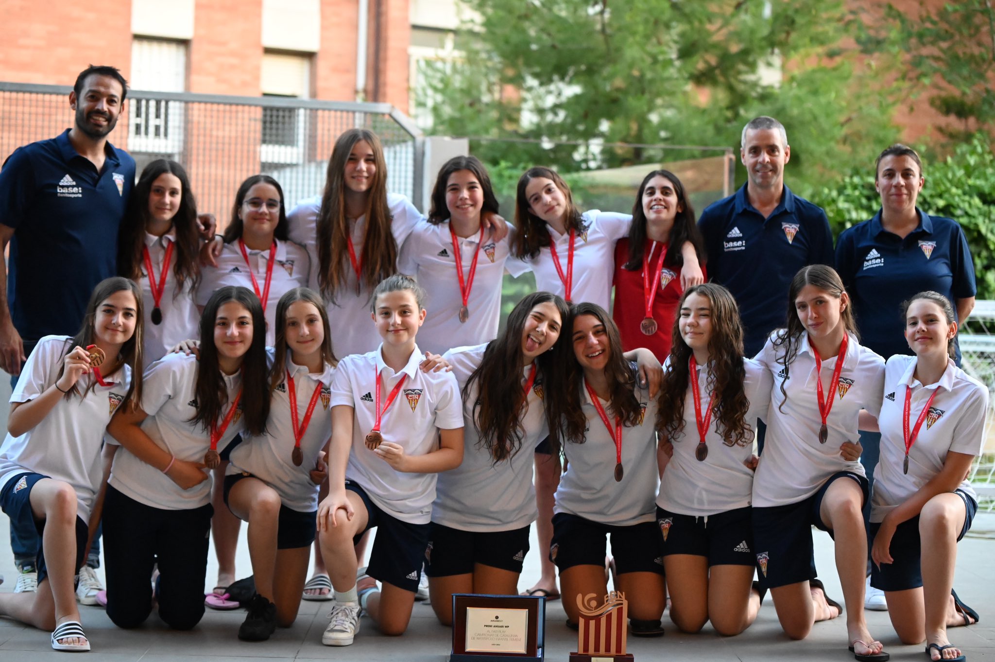 L'infantil femení del CN Terrassa, tercer de Catalunya