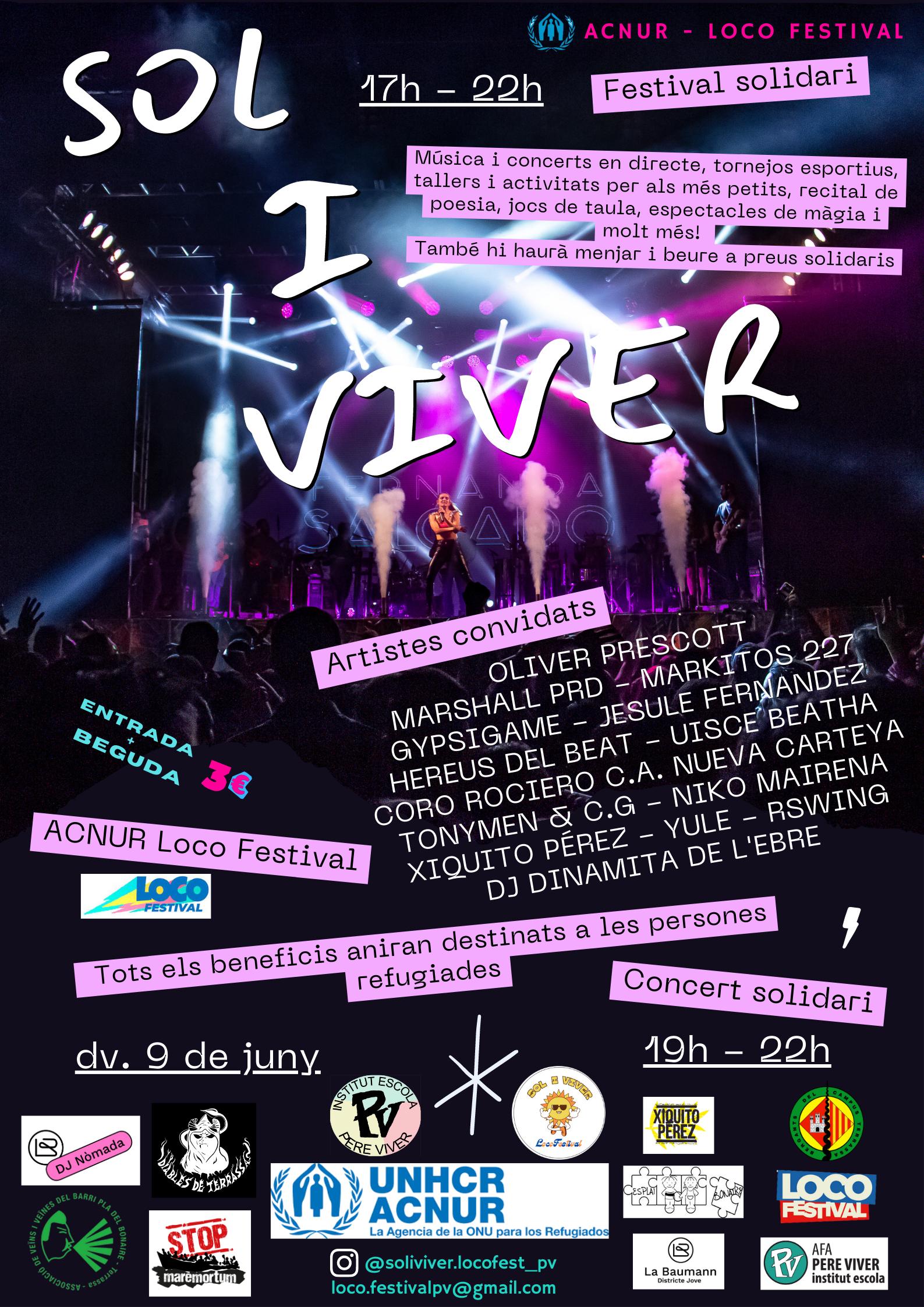El Festival SoliViver arriba a Terrassa