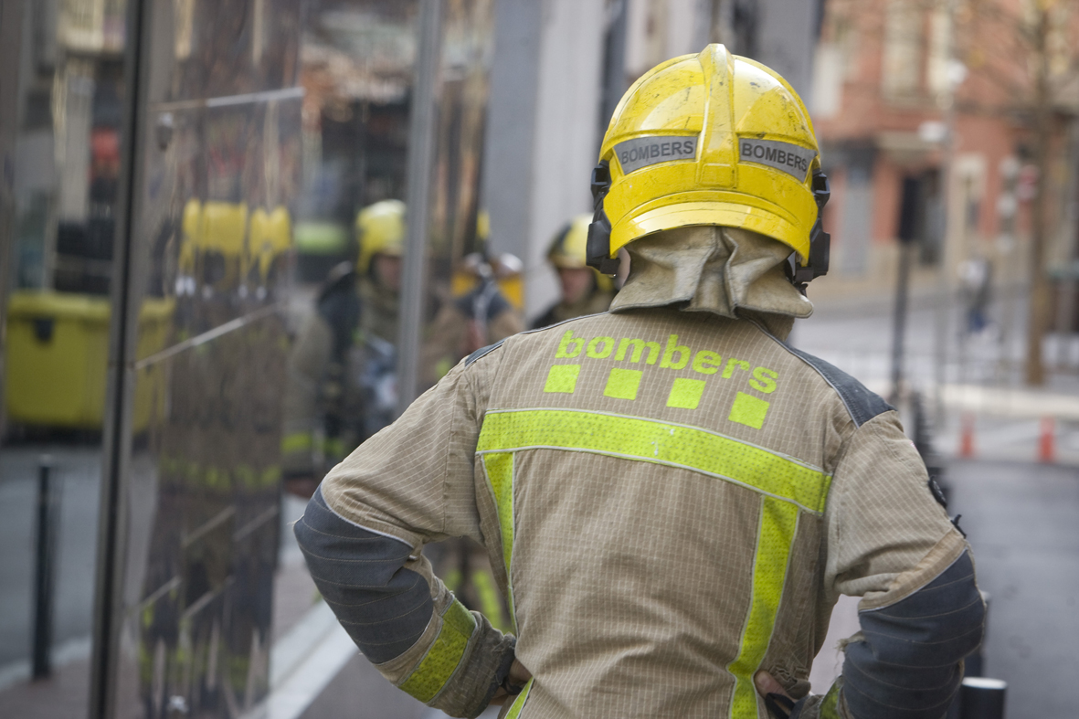 Incendi en una cuina a la carretera de Martorell a Terrassa