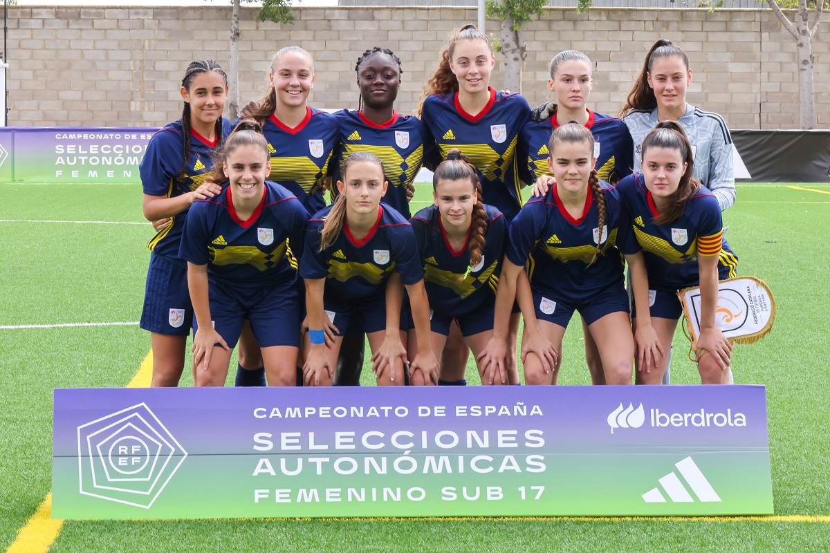 Natalia Escot, subcampiona d'Espanya sub-17 de futbol