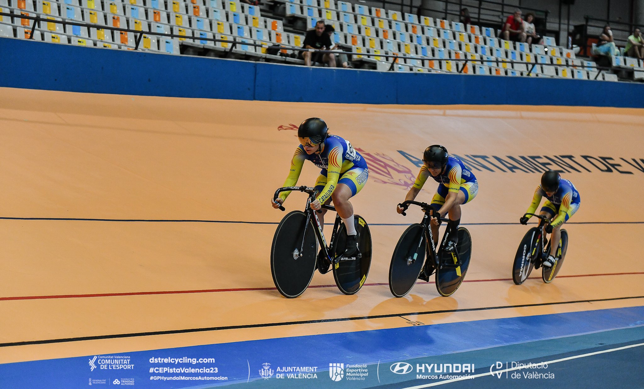 Marta Vilanova, campiona d'Espanya de velocitat per equips