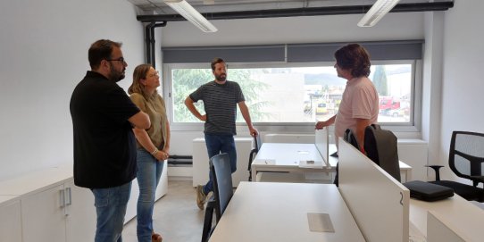 L’espai de cotreball del Centre de Serveis de Castellar acull la primera empresa