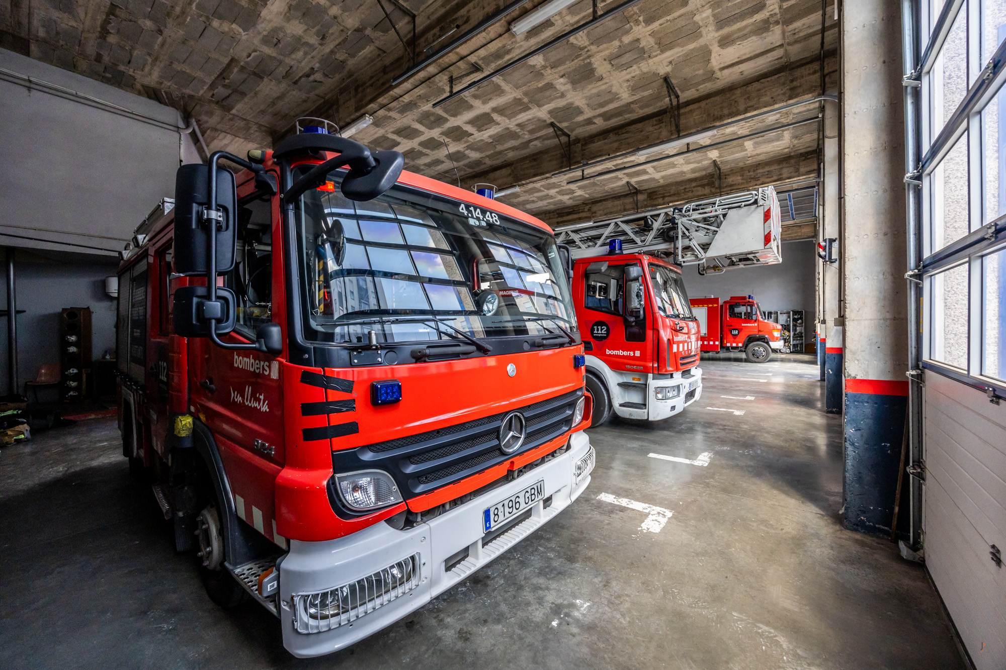 Traslladada al Taulí després d'un incendi en una cuina a Sabadell